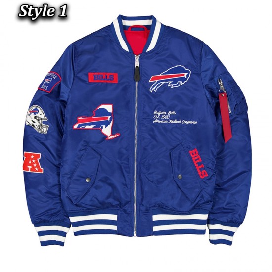 Buffalo Bills Bomber MA-1 Jacket Buffalo Bills Bomber MA-1 Jacket