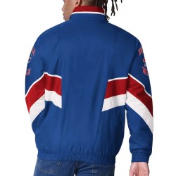Buffalo Bills Captain Royal Varsity Satin Jacket 