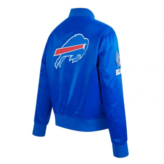 Buffalo Bills Classic Royal Satin Jacket