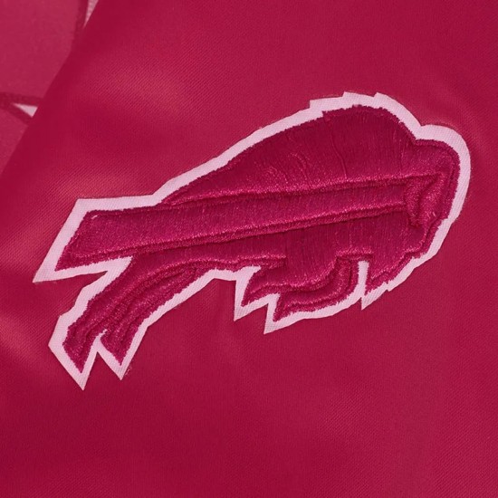 Buffalo Bills Classic Triple Pink Satin Jacket