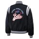 Buffalo Bills Full-Zip Black Bomber Jacket