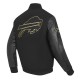 Buffalo Bills Full-Zip Black Varsity Jacket Buffalo Bills Full-Zip Black Varsity Jacket