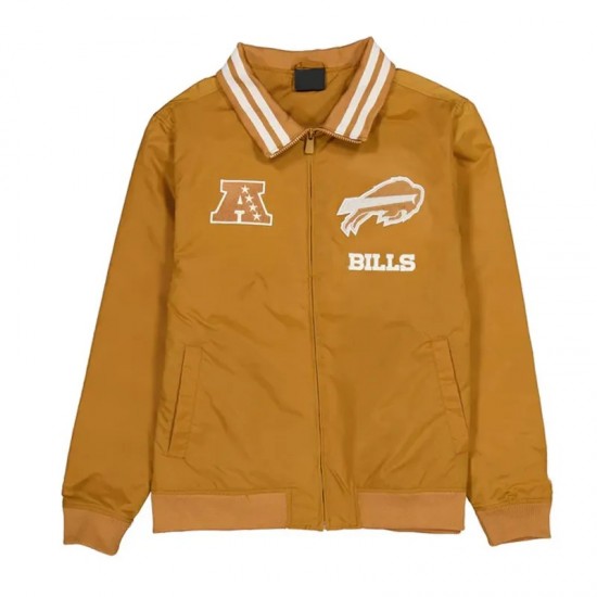 Buffalo Bills Logo Select Light Bronze Jacket