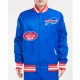 Buffalo Bills Old English Classic Rib Satin Jacket