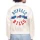 Buffalo Bills Printed Logo Varsity Satin Jacket Buffalo Bills Printed Logo Varsity Satin Jacket