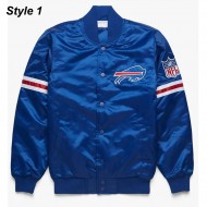 Buffalo Bills Royal Blue Bomber Jacket 
