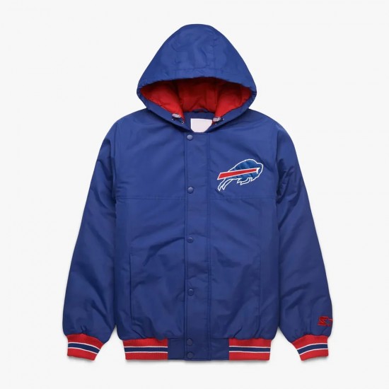 Buffalo Bills Royal Hooded Jacket Buffalo Bills Royal Hooded Jacket