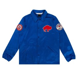 Buffalo Bills Royal Satin Windbreaker