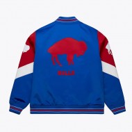 Buffalo Bills Throw It Back Heavyweight Satin Jacket
