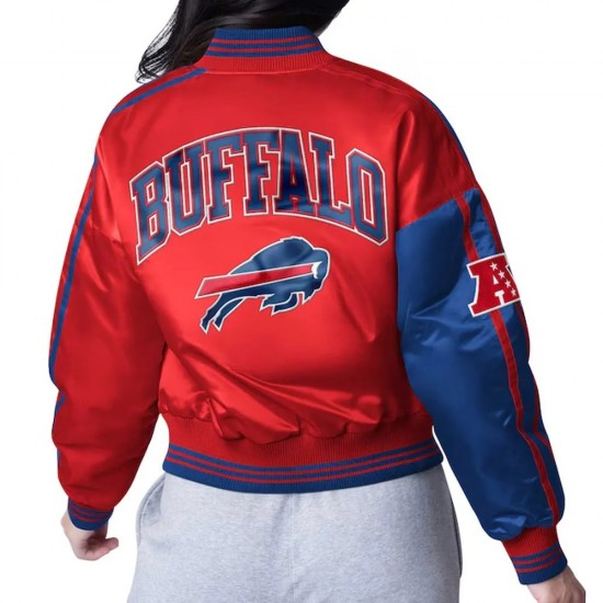 Buffalo Bills Zone Blitz Royal Red Jacket