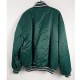 Buffalo Bisons Rare Green Satin Bomber Jacket