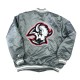 Buffalo Sabres Gray Bomber Satin Jacket