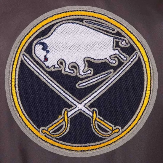 Buffalo Sabres Gray Poly Twill Jacket