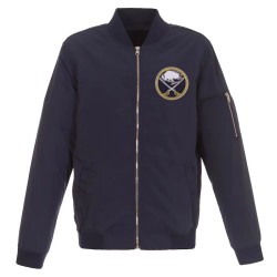 Buffalo Sabres Navy Lightweight Nylon Jacket