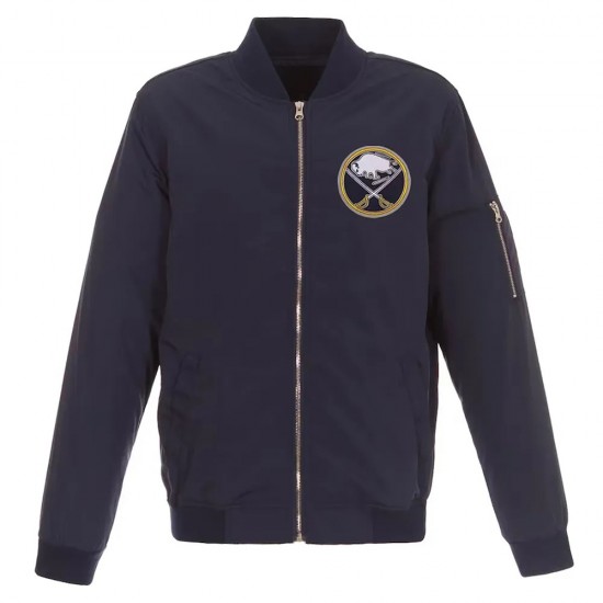 Buffalo Sabres Navy Lightweight Nylon Jacket