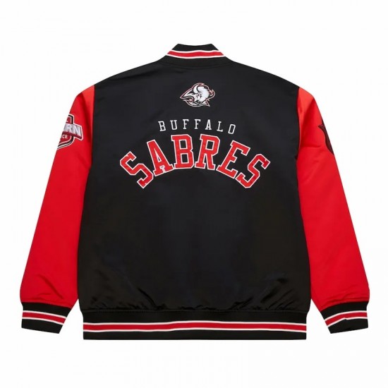 Buffalo Sabres Prime Time Heavyweight Satin Jacket