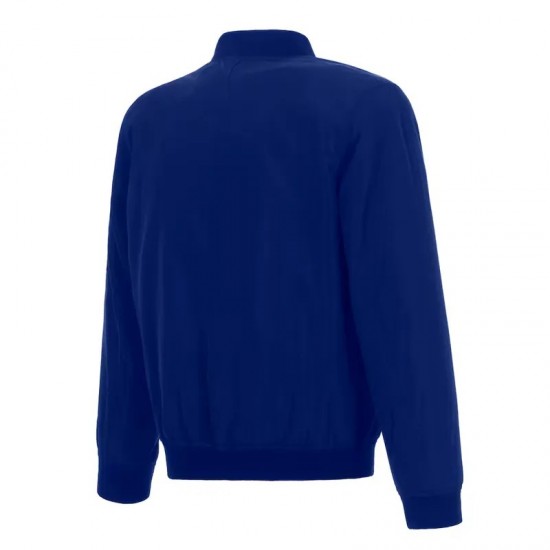 Buffalo Sabres Royal Bomber Full-Zip Jacket