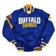 Buffalo Sabres Royal Snap Up Varsity Satin Jacket