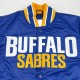 Buffalo Sabres Royal Snap Up Varsity Satin Jacket
