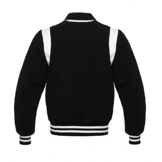 Byron Collar Baseball Varsity Jacket Byron Collar Baseball Varsity Jacket