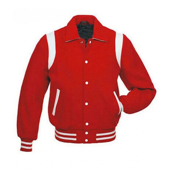 Byron Collar Baseball Varsity Jacket Byron Collar Baseball Varsity Jacket