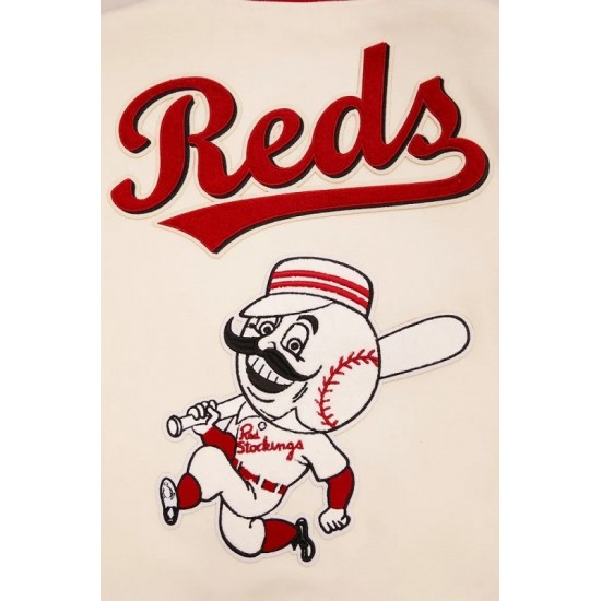 Cincinnati Reds Retro Classic Wool Varsity Jacket Cincinnati Reds Retro Classic Wool Varsity Jacket