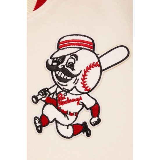 Cincinnati Reds Retro Classic Wool Varsity Jacket Cincinnati Reds Retro Classic Wool Varsity Jacket