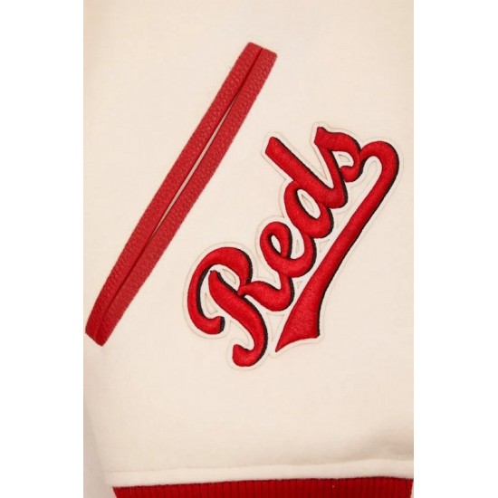 Cincinnati Reds Retro Classic Wool Varsity Jacket Cincinnati Reds Retro Classic Wool Varsity Jacket