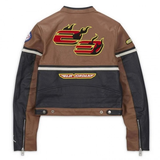 Cactus Air Jordan Leather Jacket Cactus Air Jordan Leather Jacket