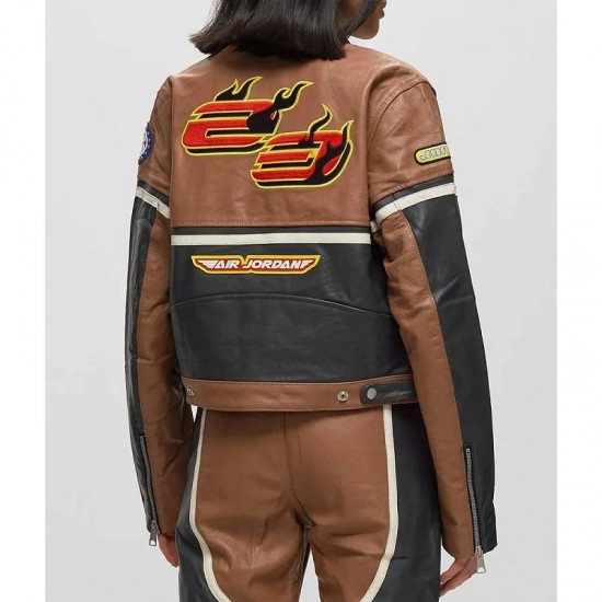 Cactus Air Jordan Leather Jacket Cactus Air Jordan Leather Jacket