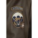 Call Of Duty WWII Men's Brown Leather Jacket Call Of Duty WWII Men's Brown Leather Jacket