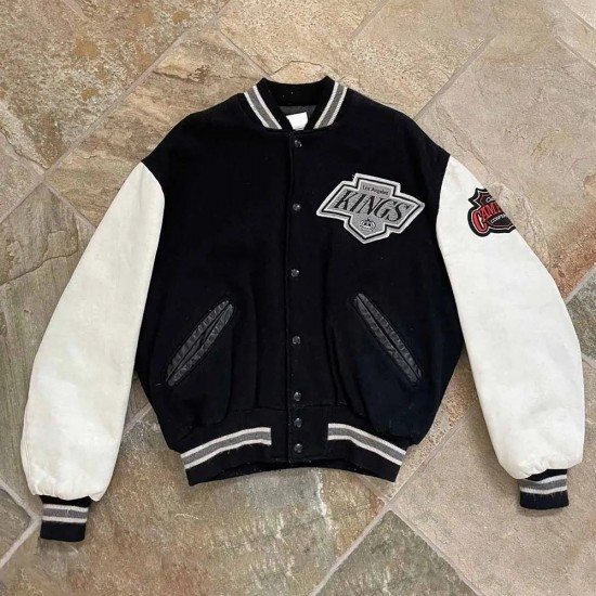 Campbell LA Kings Varsity Jacket Campbell LA Kings Varsity Jacket