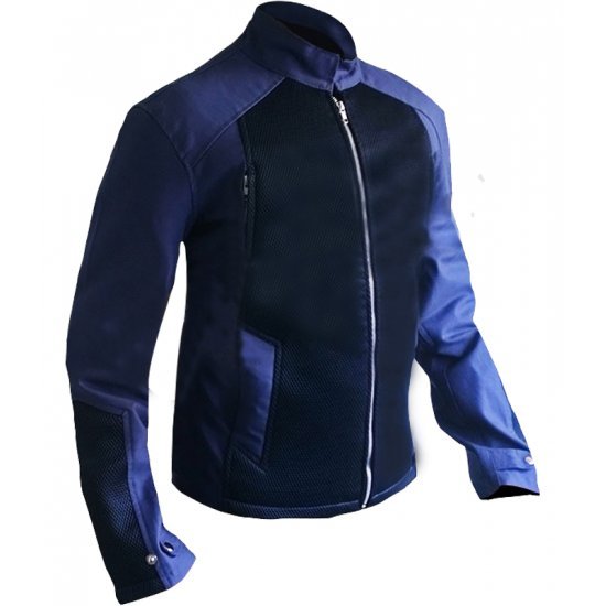 Captain America Steve Rogers Blue Cotton Jacket Captain America Steve Rogers Blue Cotton Jacket