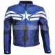 Captain America Winter Soldier Biker Leather Jacket Captain America Winter Soldier Biker Leather Jacket