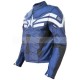 Captain America Winter Soldier Biker Leather Jacket Captain America Winter Soldier Biker Leather Jacket