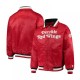 Captain II Detroit Red Wings Red Satin Jacket