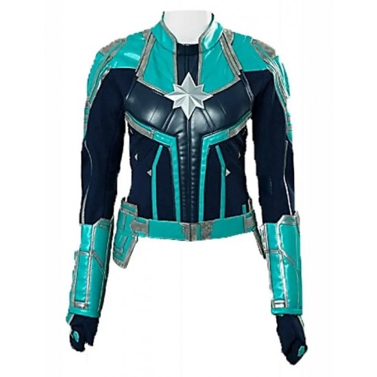 Captain Marvel Green Jacket Captain Marvel Green Jacket