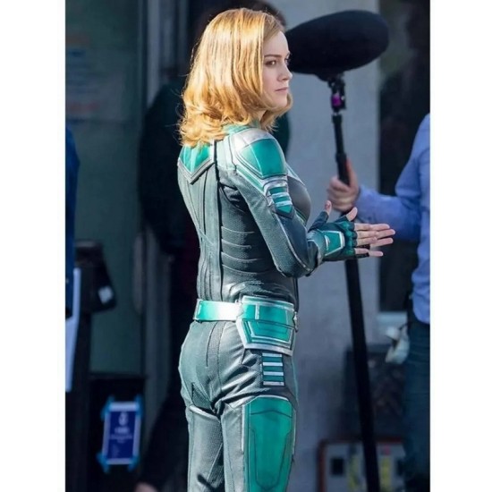 Captain Marvel Green Jacket Captain Marvel Green Jacket