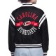 Carolina Hurricanes Printed Logo Varsity Satin Jacket Carolina Hurricanes Printed Logo Varsity Satin Jacket