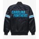 Carolina Panthers Black Satin Jacket Carolina Panthers Black Satin Jacket