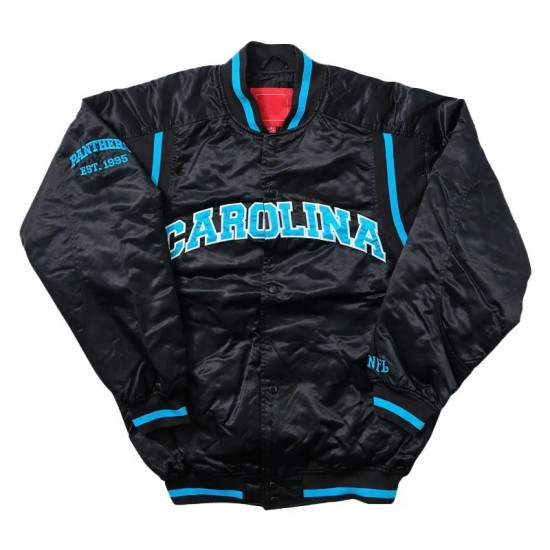 Carolina Panthers Vintage Black Jacket Carolina Panthers Vintage Black Jacket