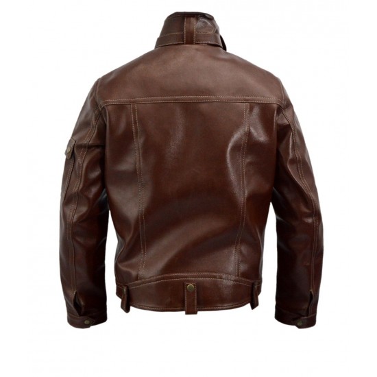 Chad Gangsters Kingdom Spade IV Leather Jacket Chad Gangsters Kingdom Spade IV Leather Jacket