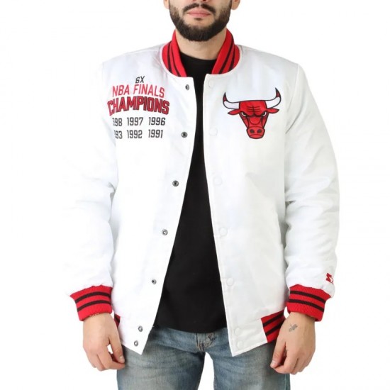 Champions Chicago Bulls 6X Finals Jacket