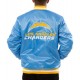 Chargers LA Bomber Blue/White Jacket Chargers LA Bomber Blue/White Jacket