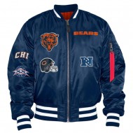 Chicago Bears Bomber MA-1 Jacket