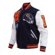 Chicago Bears Mashup Classic Rib Varsity Jacket