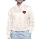Chicago Bears Printed Logo Varsity Satin Jacket