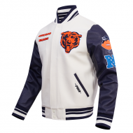Chicago Bears Retro Classic Rib Varsity Jacket