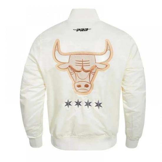 Chicago Bulls 2024/25 City Edition Chenille Satin Jacket Chicago Bulls 2024/25 City Edition Chenille Satin Jacket