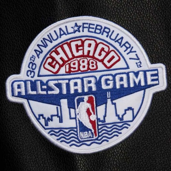 Chicago Bulls Black Out Vintage Logo Varsity Jacket Chicago Bulls Black Out Vintage Logo Varsity Jacket